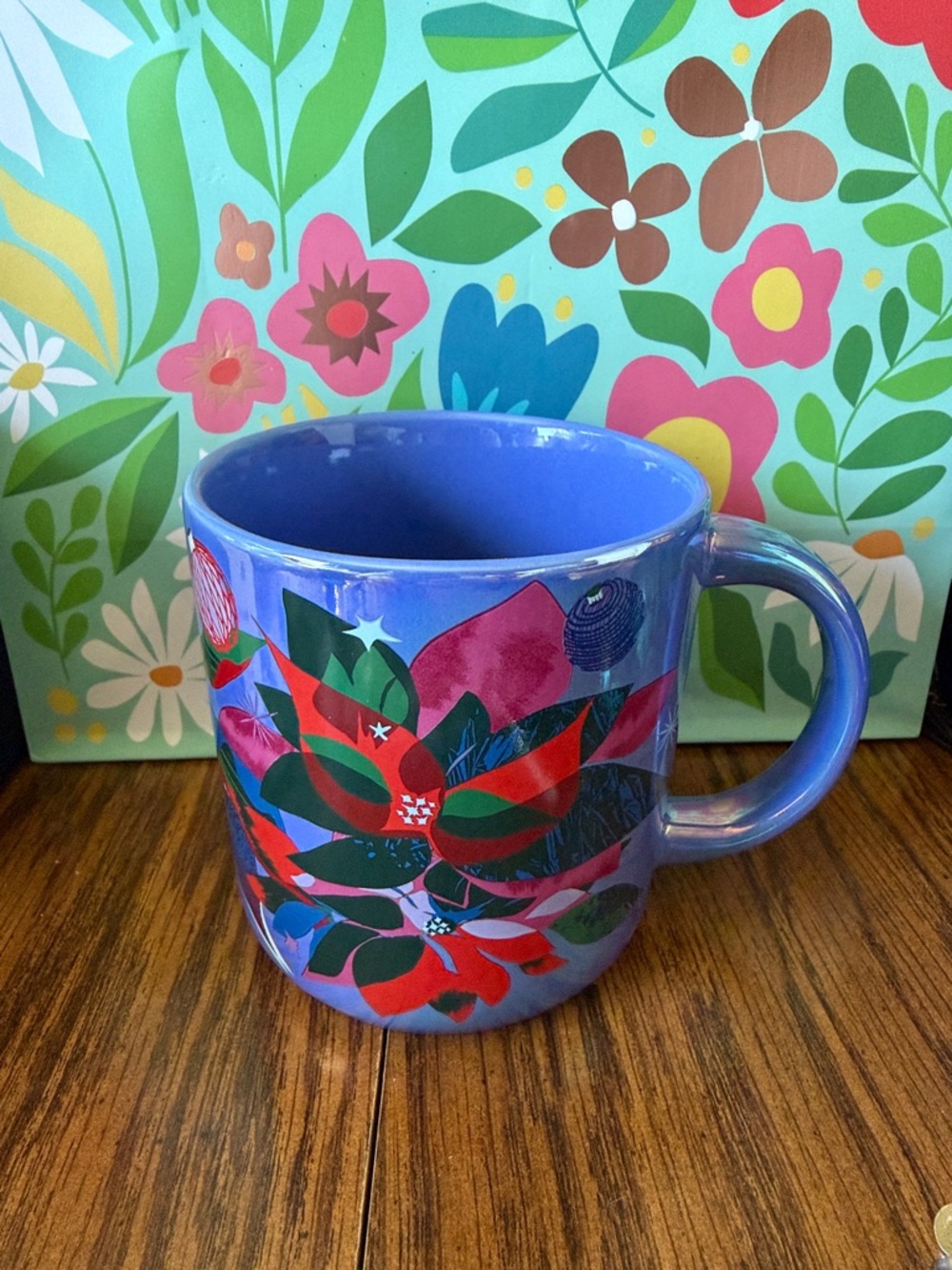 Flowered 2023 Starbucks Coffee Mug New 14oz